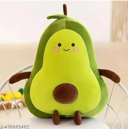 Cute avocado Teddy bear plush pillow