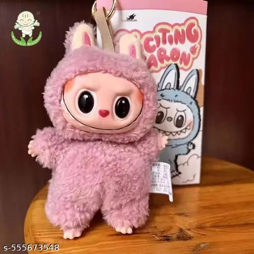Poftik Labubu The Manstars Big into Energy Series, Vinyl Plush Pendant, Random Design labubu doll Blind Figures, Action Figures, Keychain, Toys, Home Decorations, Surprise Gift (Pack 1, Multicolor)