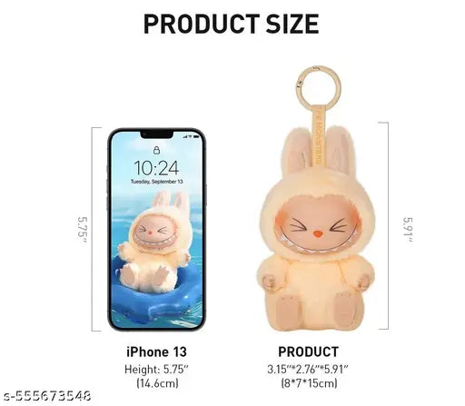 Poftik Labubu The Manstars Big into Energy Series, Vinyl Plush Pendant, Random Design labubu doll Blind Figures, Action Figures, Keychain, Toys, Home Decorations, Surprise Gift (Pack 1, Multicolor)