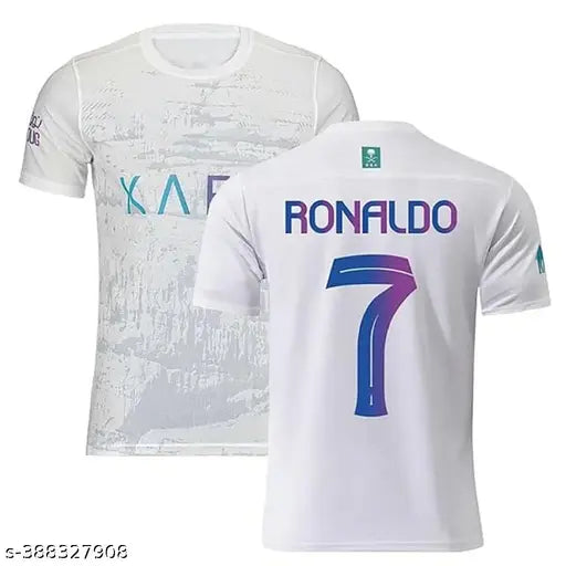 Al Nassr Tshirt,Al Nassr White Jersey ,Al Nassr Third Jersey ,Al Nassr Jersey 2024,Alnasser Jersey 2023