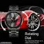 Black Car Wheels Watch red colour