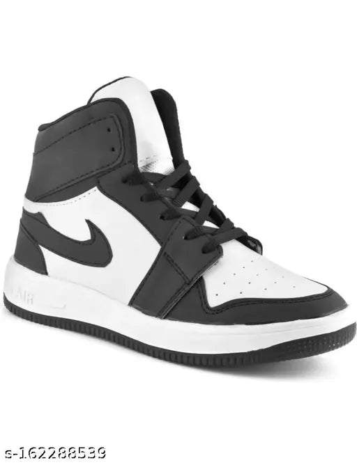 black & white Sneakers for men